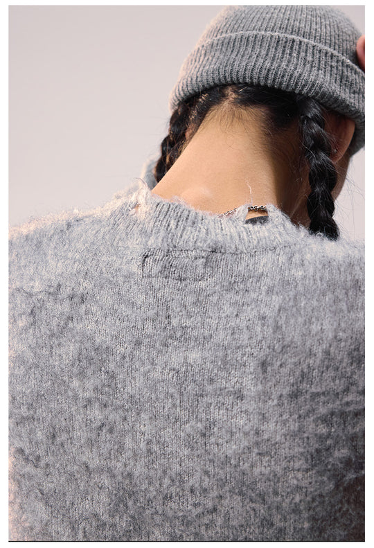 Remedy Distressed Knit Cardigan | Face 3 Face