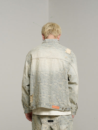 1807 Paisley Denim Jacket | Face 3 Face