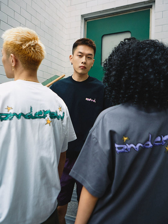 Remedy Cool Touch Cracked Star Logo Print Tee | Face 3 Face