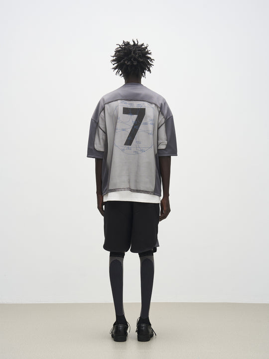 7440 37 1 College Cutout Mesh Rugby Jersey | Face 3 Face