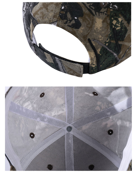 NOVACAM Tree Camo NOV Logo Embroidered Dad Hat | Face 3 Face