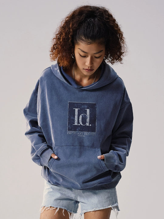 Remedy ID Print Washed Hoodie | Face 3 Face