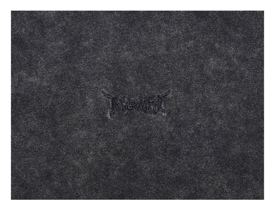 UNDERWATER Black Sand-Washed Faded Deconstructed Tee | Face 3 Face