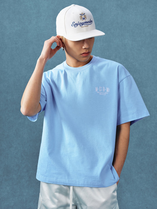 MEDM Basic Embroidered Logo Tee | Face 3 Face