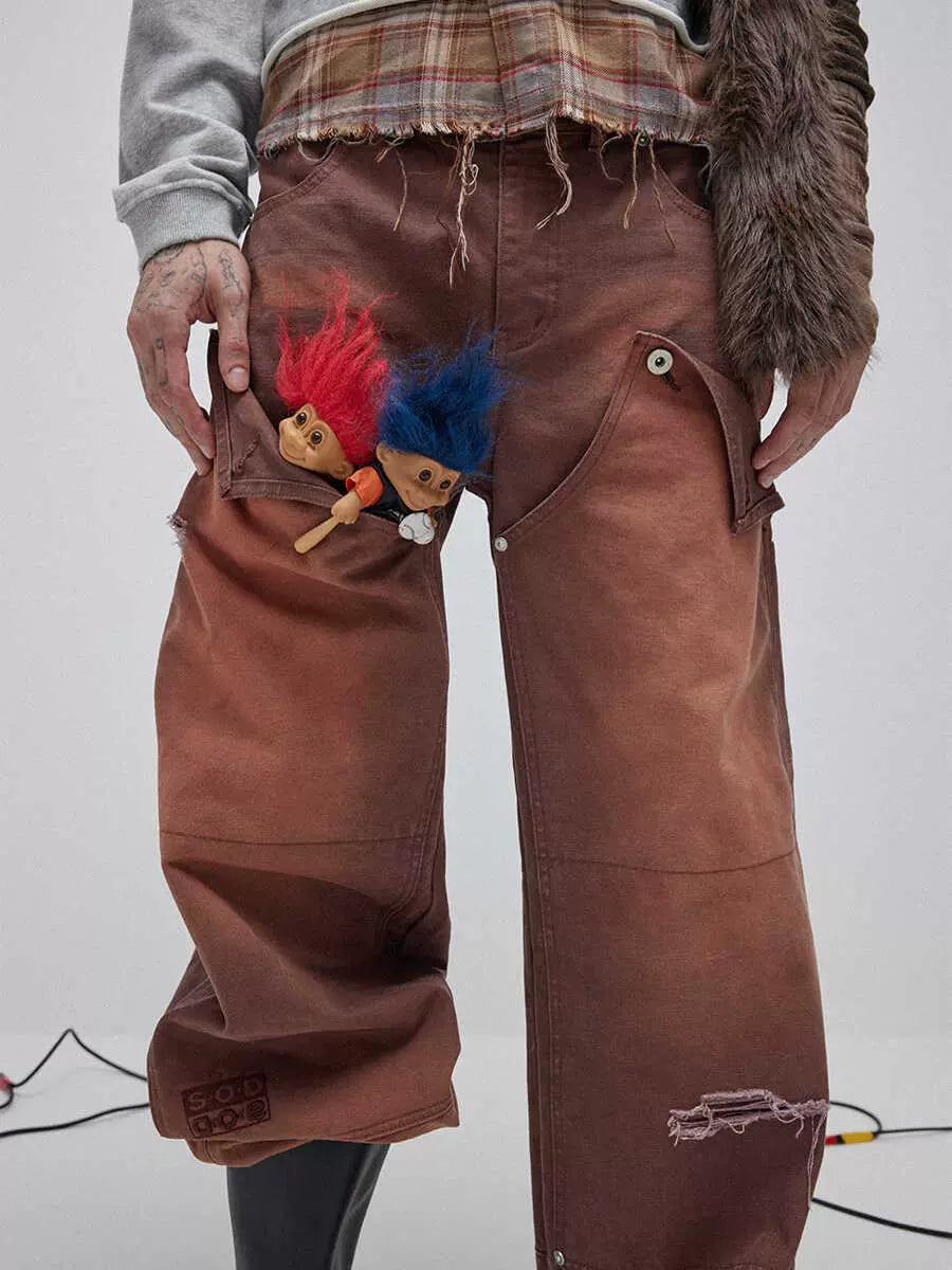 SOD Co. Detachable Panel Carpenter Pants | Face 3 Face