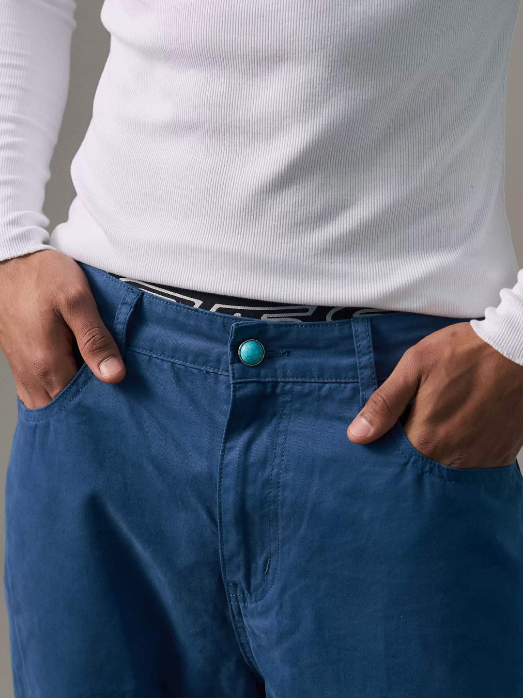 S45 Leopard Strap Work Pants | Face 3 Face