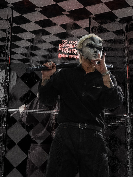 UNDERWATER Backbone Print Long Sleeve Shirt | Face 3 Face