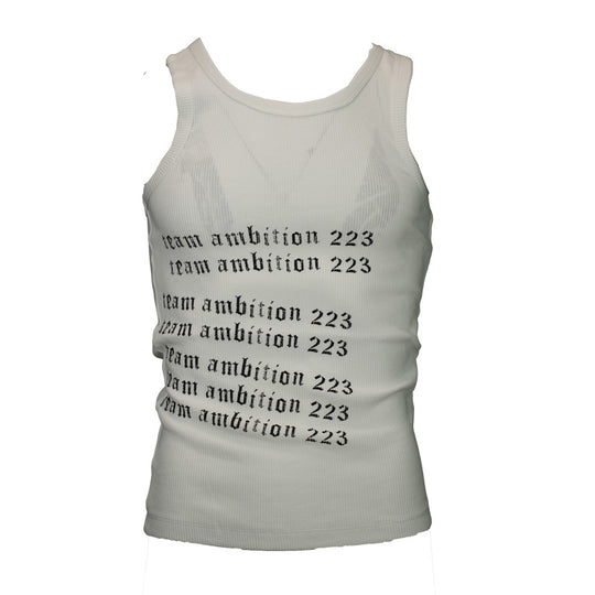 TGFCLUB 223 Print Stretch Waffle Tank Top | Face 3 Face