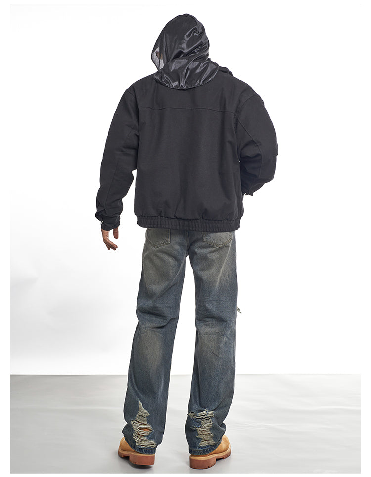 F3F Select Camouflage Patch Knee Distressed Jeans | Face 3 Face