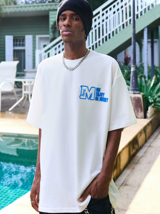 MEDM 3D M Logo Embroidered Tee | Face 3 Face