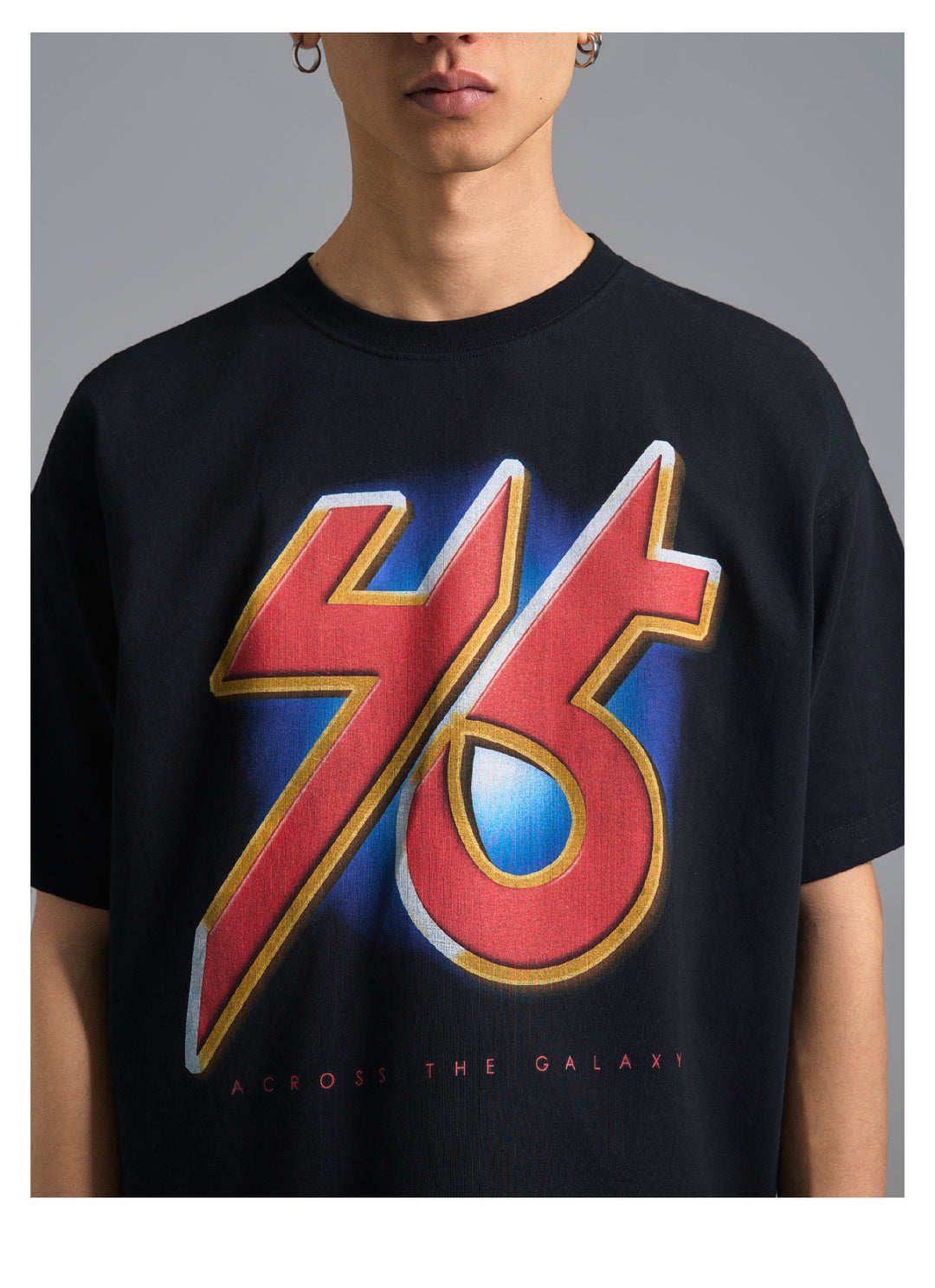 S45 Battle Metal Digital Logo Print Tee | Face 3 Face