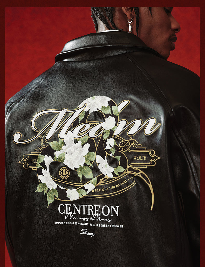 MEDM Year of the Snake Limited Edition Leather Jacket | Face 3 Face