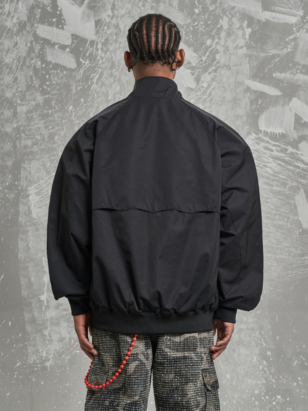 F3F Select Retro Stand Collar Harrington jacket | Face 3 Face