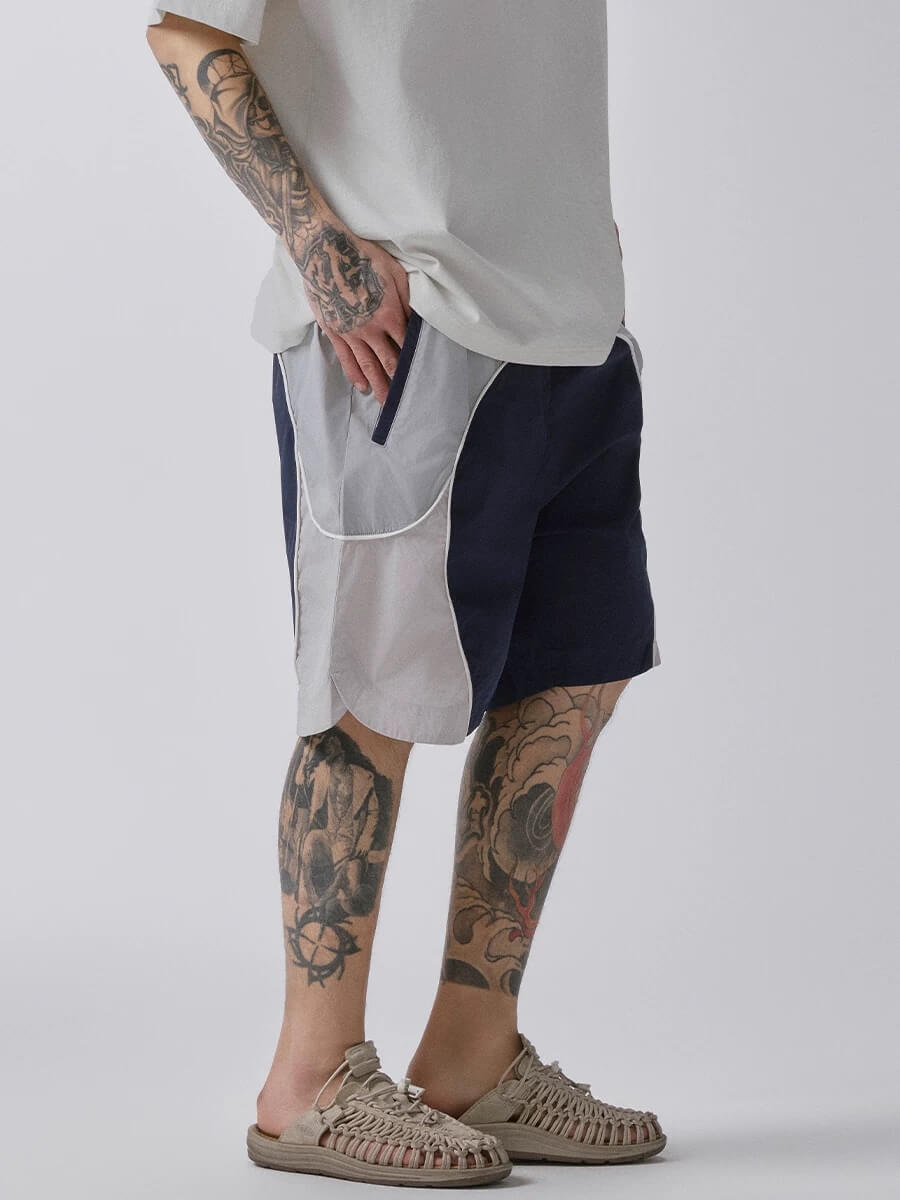 F2CE Color Block Athletic Shorts | Face 3 Face