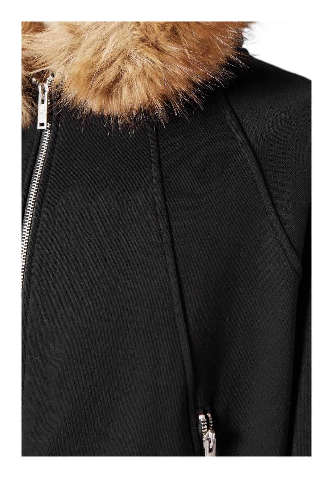KARMANISTIC Fur Collar Hooded Jacket | Face 3 Face