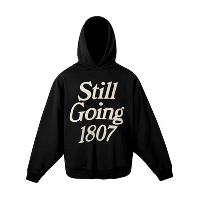 1807 STILL GOING Foam Print Hoodie | Face 3 Face