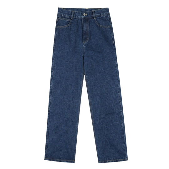 MEDM Horsehair Waist Tag Washed Jeans | Face 3 Face