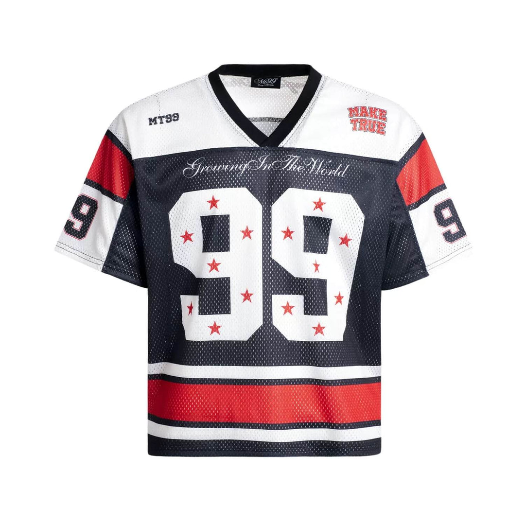 F3F Select Star 99 Numbering Color Block Mesh Short Sleeve Jersey | Face 3 Face