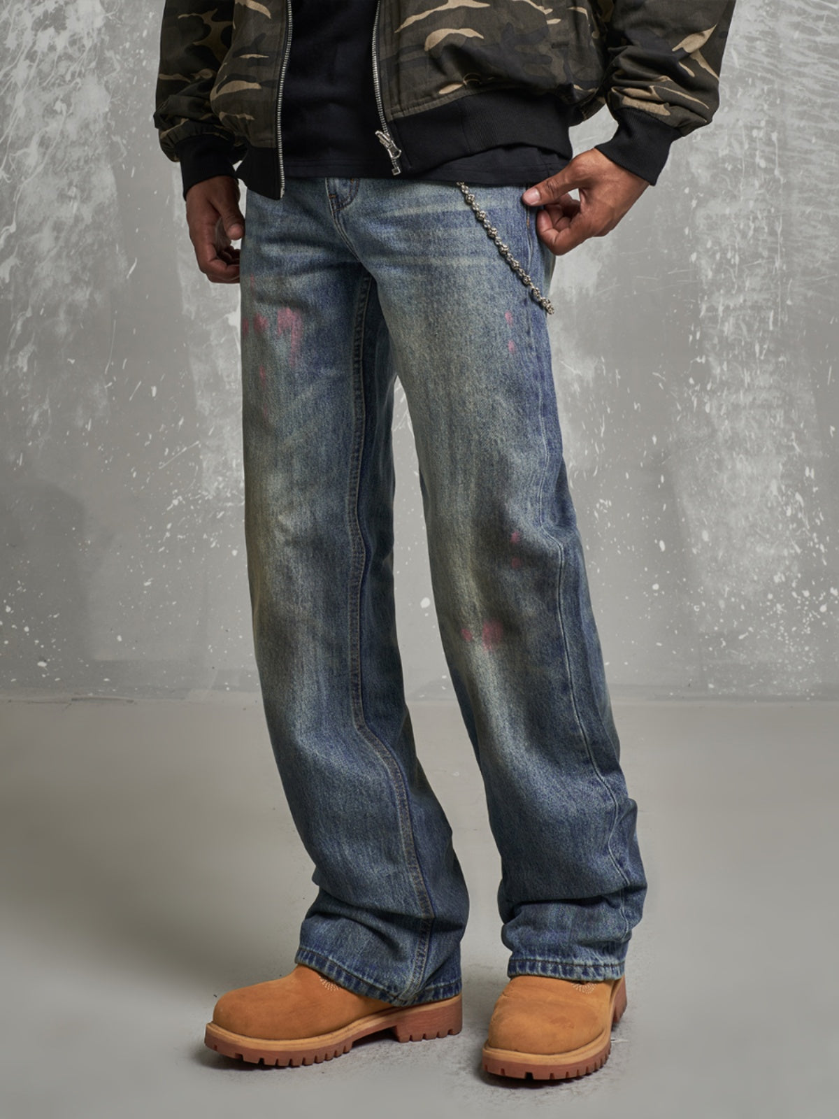 F3F Select Washed Straight Jeans | Face 3 Face