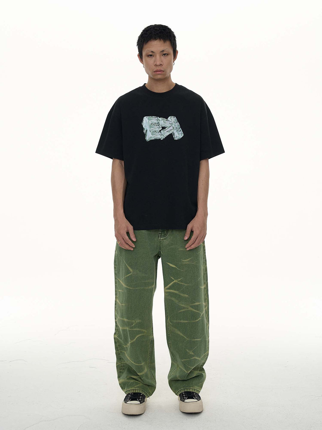 EVILKNIGHT(EK) Solona Basic Logo Print Tee | Face 3 Face