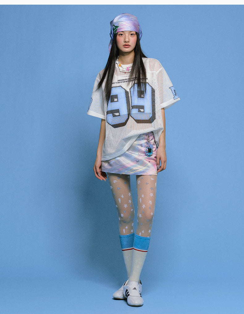 MEDM 99 Numbered Retro Mesh Jersey | Face 3 Face
