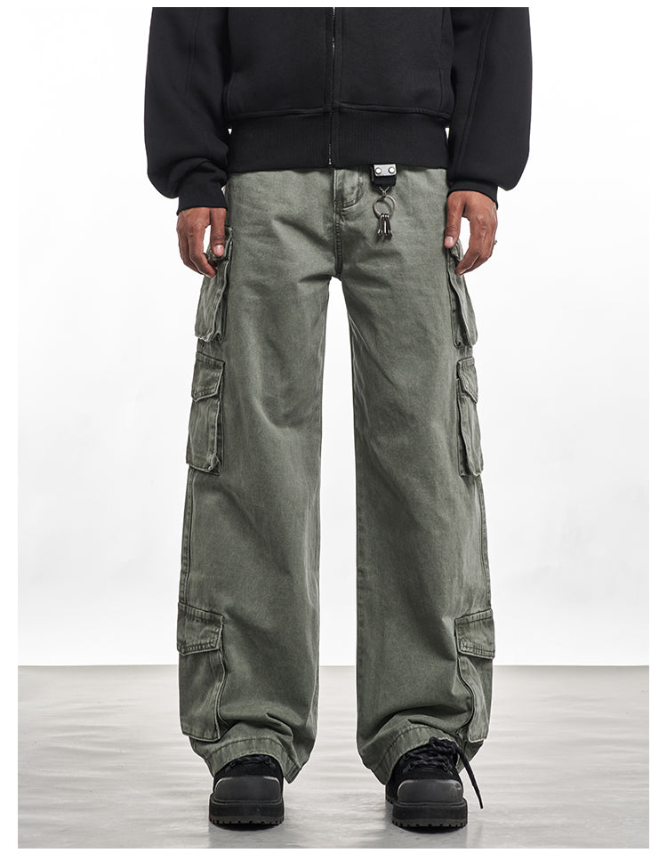 F3F Select Multi Pocket Vintage Work Cargo Pants | Face 3 Face