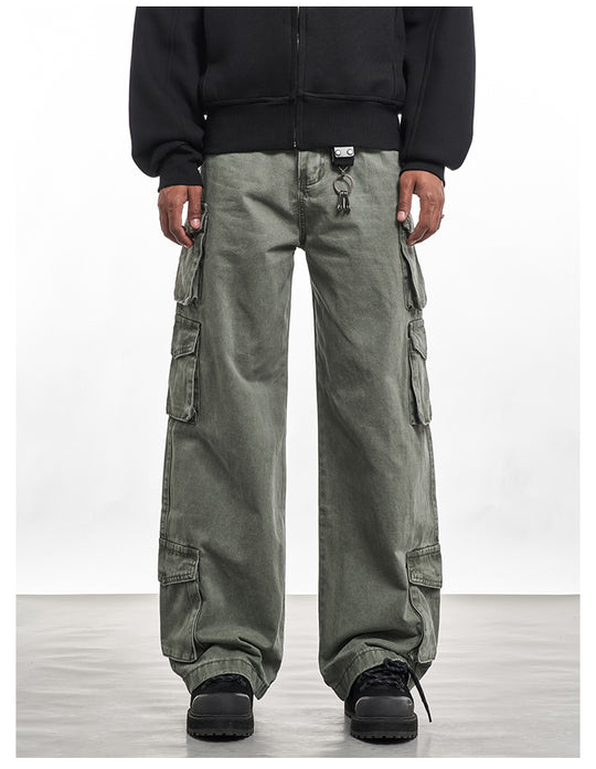 F3F Select Multi Pocket Vintage Work Cargo Pants | Face 3 Face
