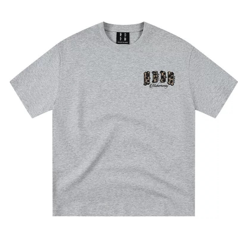 MEDM Small Leopard Logo Patch Long Sleeve Tee | Face 3 Face