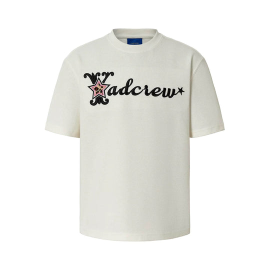 YADcrew Leopard Star 3D Logo Embroidered Tee | Face 3 Face