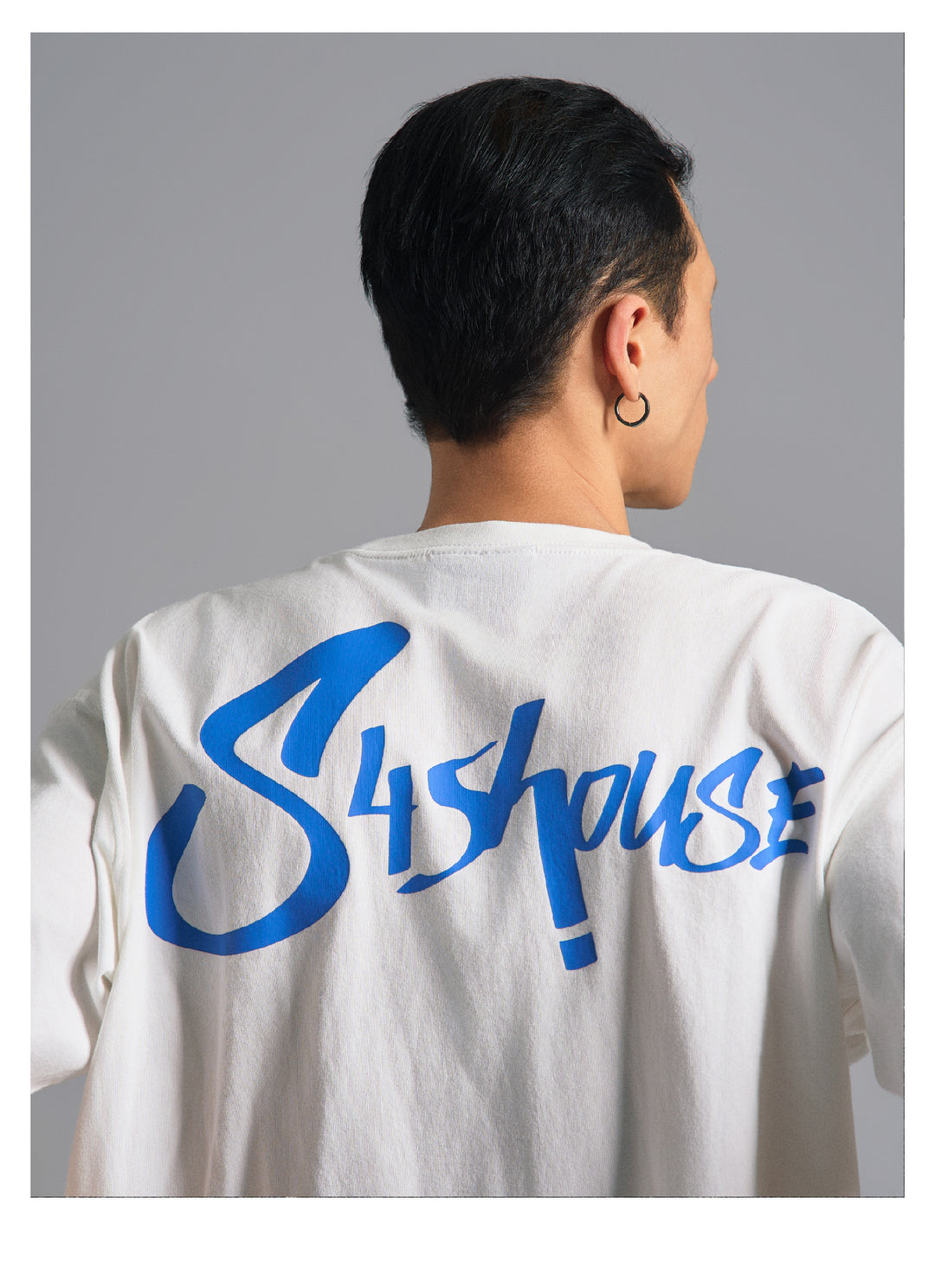 S45 Graffiti Font Logo Print Tee | Face 3 Face