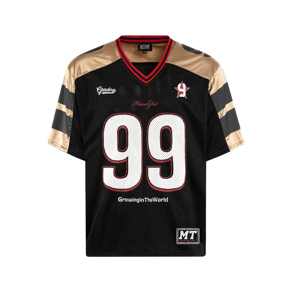 F3F Select Black and Gold 99 Mesh Hockey Jersey | Face 3 Face
