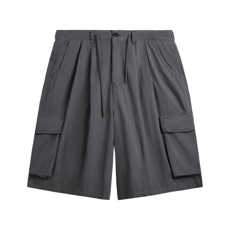 F3F Select Multi Pocket Two Tuck Wide Work Cargo Shorts