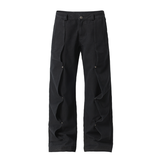 JHYQ Deconstructed Pleated Work Pants