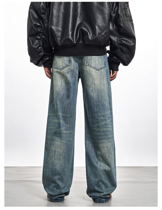 F3F Select Washed Blue Basic Jeans | Face 3 Face