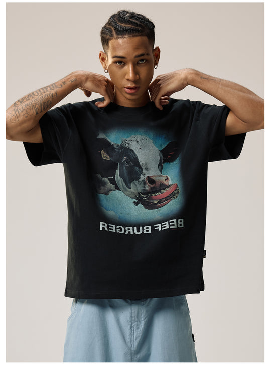Remedy BEEF BURGER Print Tee | Face 3 Face