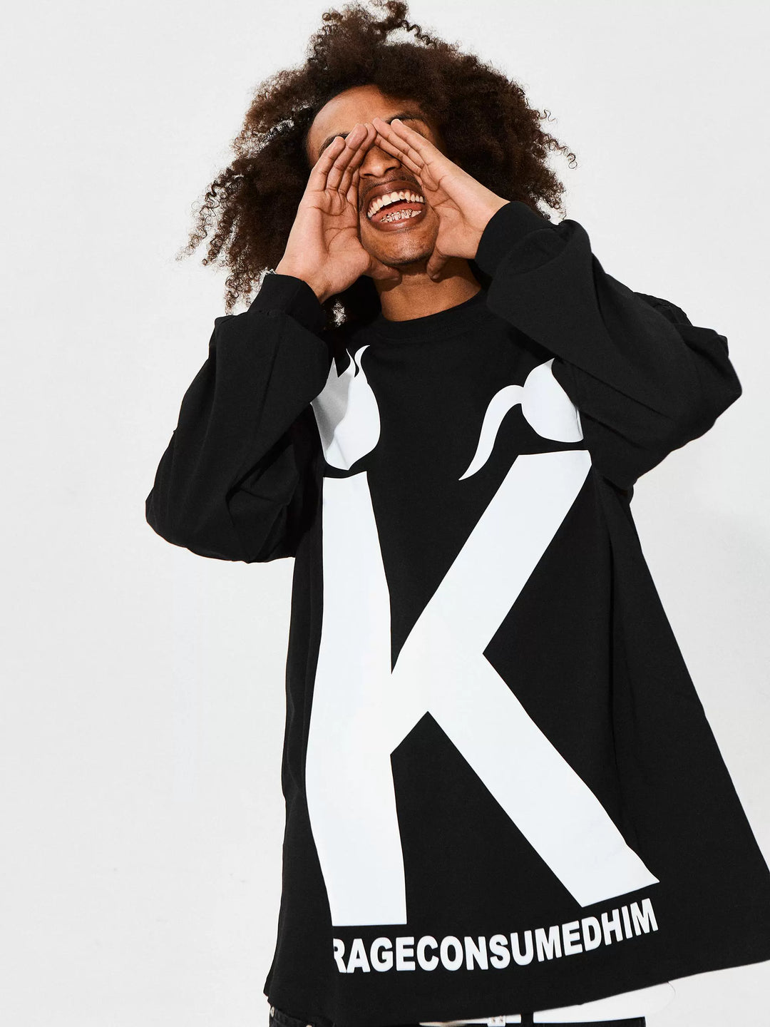 KARMANISTIC Big K Logo Long Sleeve Tee | Face 3 Face