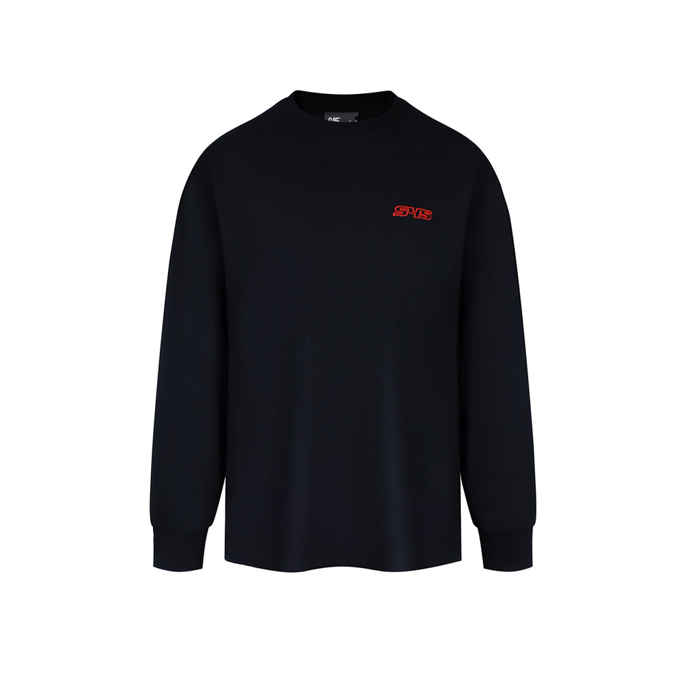 S45 Basic Small Logo Long Sleeve Tee | Face 3 Face