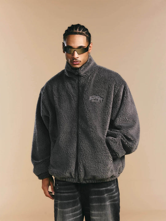 1807 ROLLTHEDICE Printed Sherpa Jacket | Face 3 Face