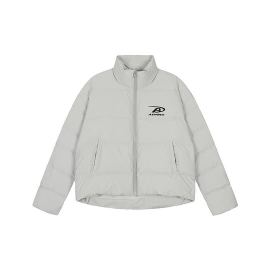 Achock Basic Simple Embroidery Logo Cotton Jacket | Face 3 Face