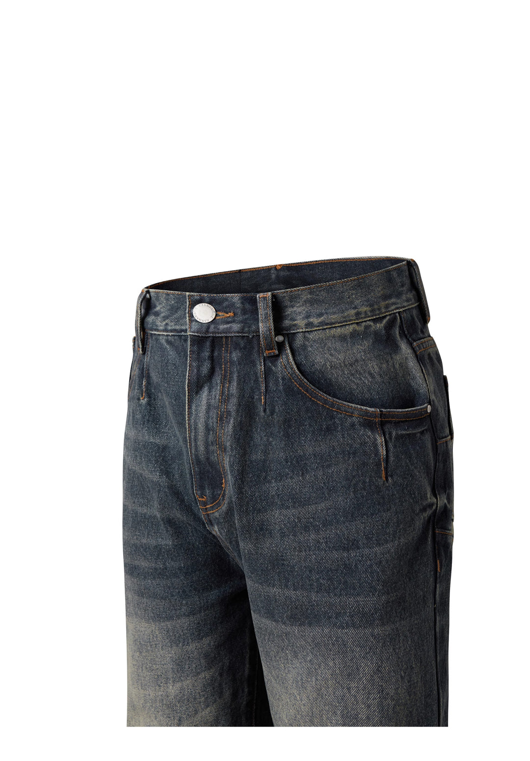 KARMANISTIC 3D Cat Whisker Washed Flared Pants | Face 3 Face