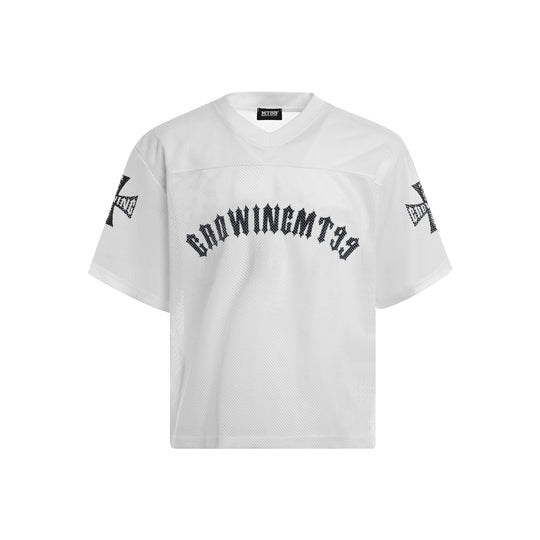 F3F Select Cross Print Mesh Jersey | Face 3 Face