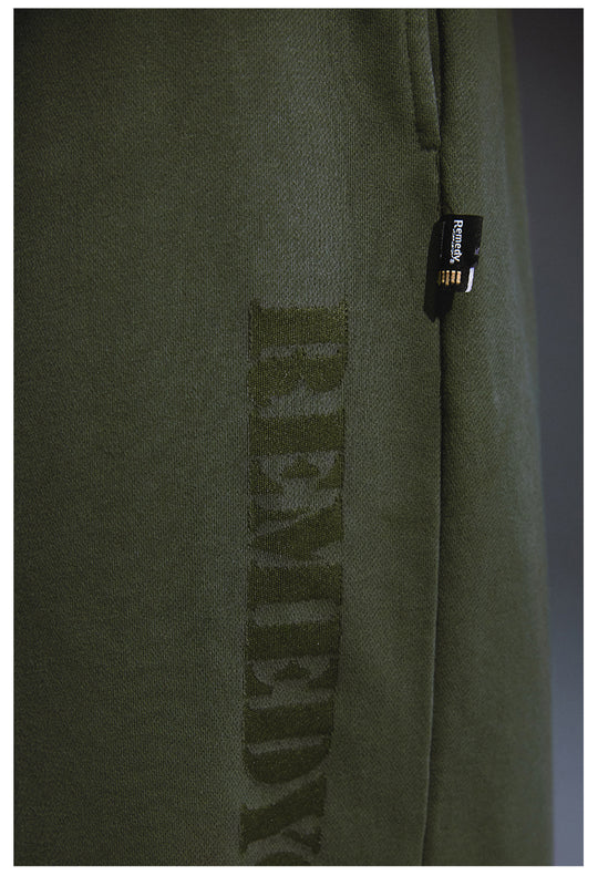 Remedy Logo Baggy Sweat Shorts | Face 3 Face