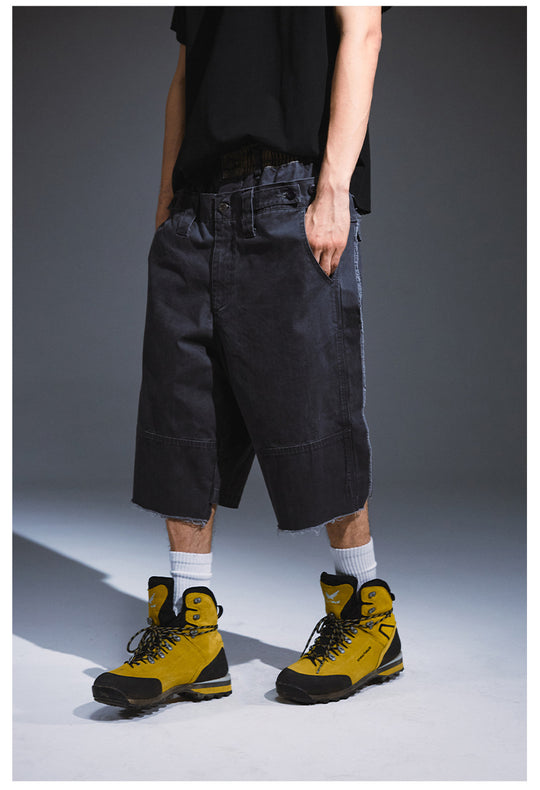 Remedy Double Layer Baggy Work Shorts | Face 3 Face