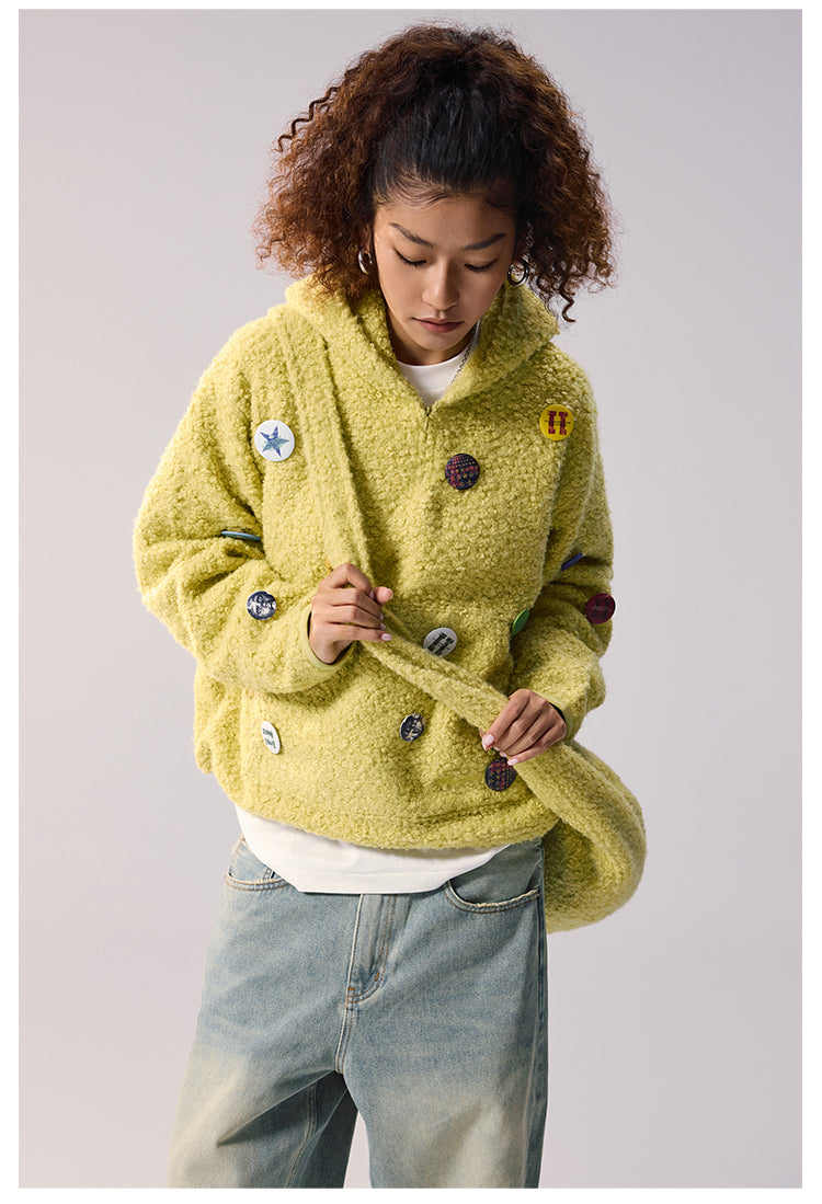 Remedy Sherpa Fleece Half Zip Hoodie | Face 3 Face