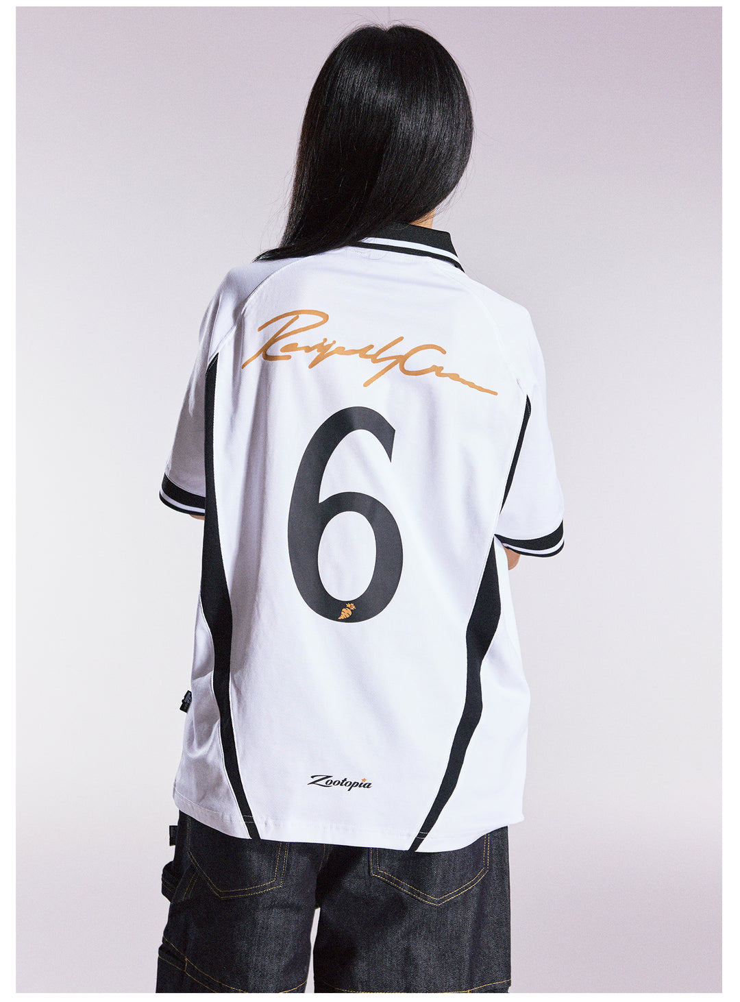 Remedy HONEYBUNNY Rabbit Embroidered Soccer Jersey Polo Shirt | Face 3 Face