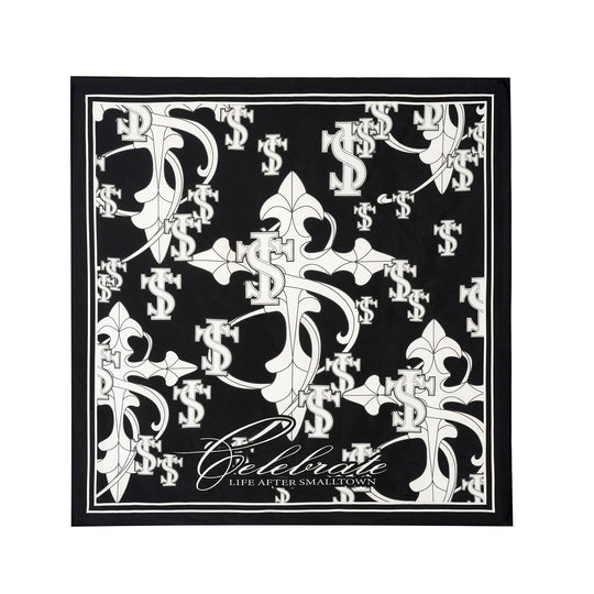 Small Town Kid Cross Logo Square Scarf / Bandana | Face 3 Face