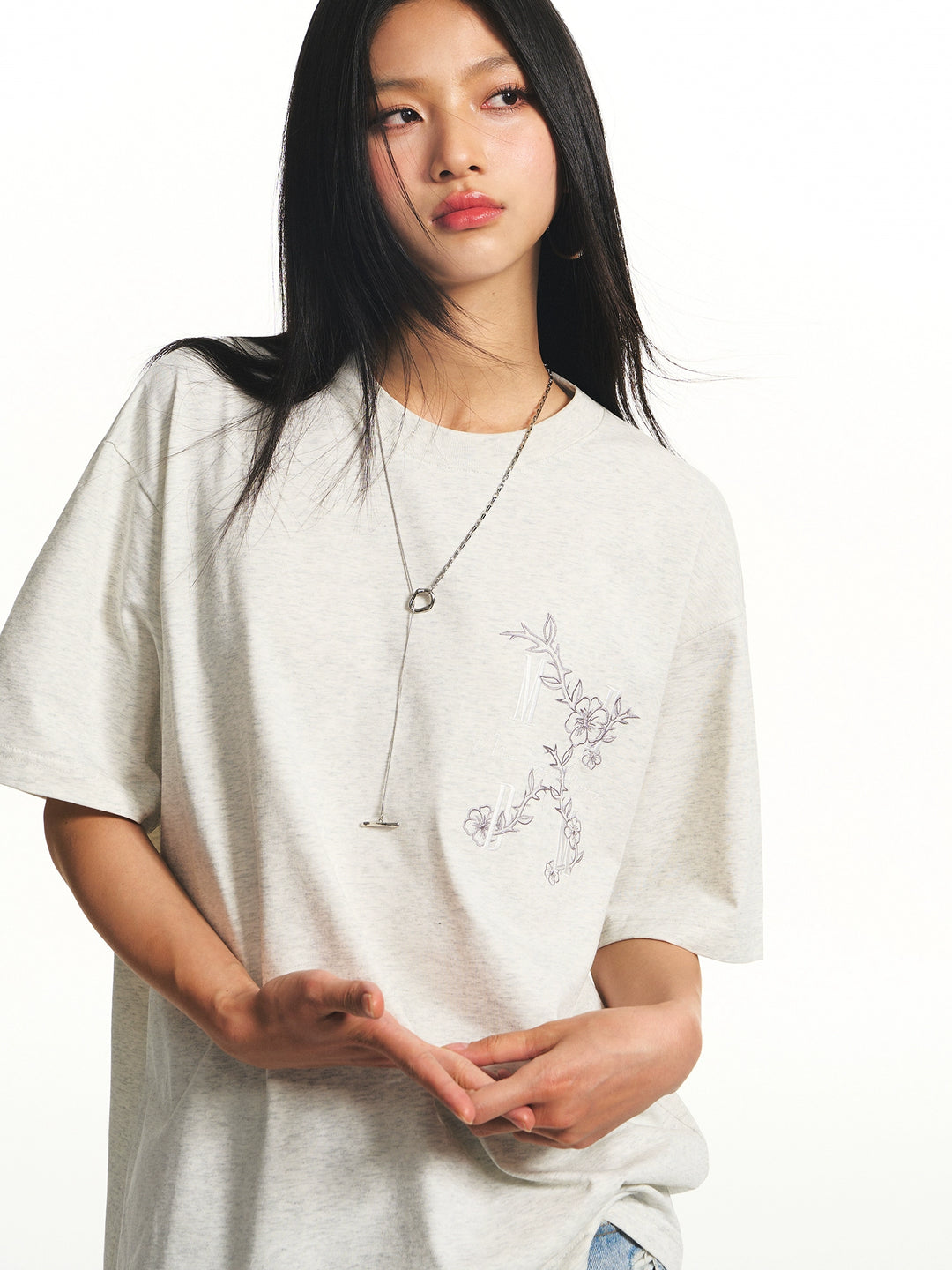 MEDM UV Resistant Flower Logo Tee | Face 3 Face