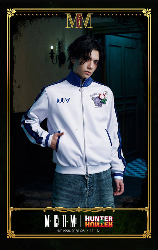 MEDM × HUNTER×HUNTER Character Icon Color Block Track Jacket