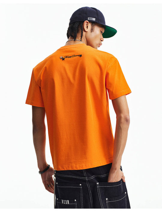 MEDM Small Leopard Logo Patch Long Sleeve Tee | Face 3 Face
