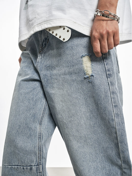 F3F Select Deconstructed Cutoff Machete Jeans | Face 3 Face